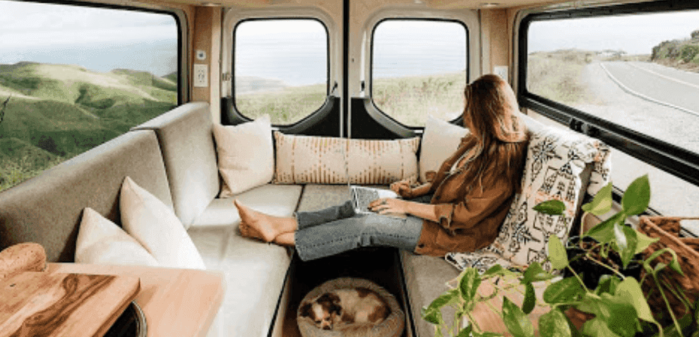 Roll Like Zoey Deutch in a Sprinter Campervan