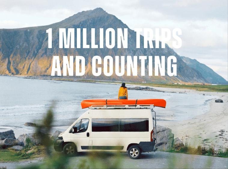 One million trips and counting